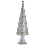 Árvore de decoração Semira 9X9X31,5 cm. Prata