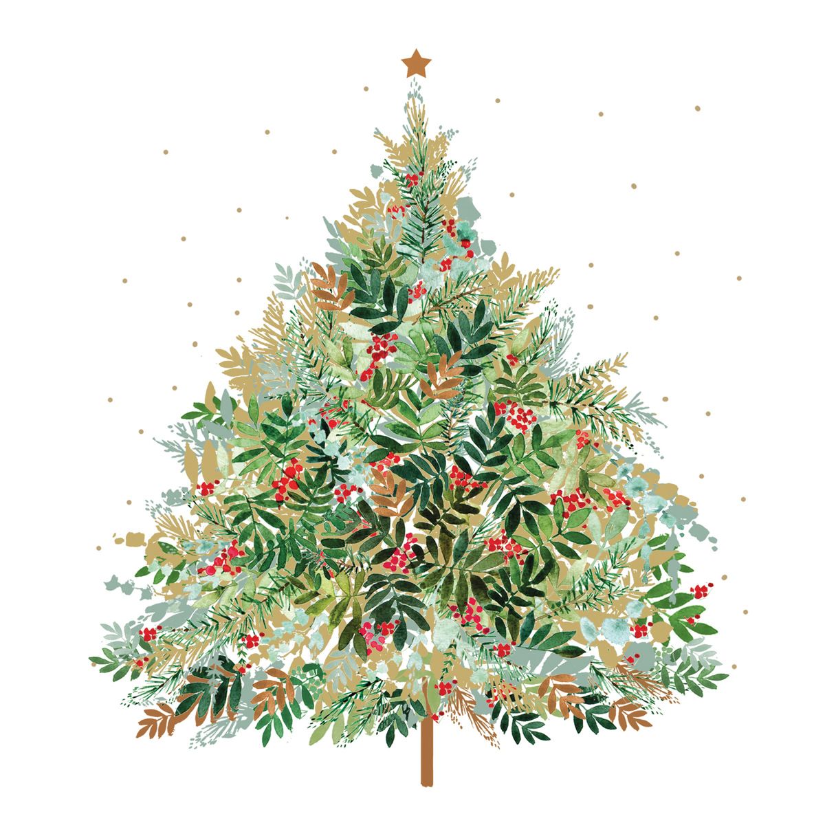 Guardanapo da Árvore Christmas Hill 33x33
