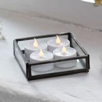 CONJ. 4 VELAS LED Ø3,5 cm