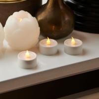 CONJ. 4 VELAS LED Ø3,5 cm