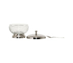 POTE PARA GELEIA C/ COLHER MILESIA PRATEADO D13H12.5