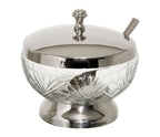 POTE PARA GELEIA C/ COLHER MILESIA PRATEADO D13H12.5