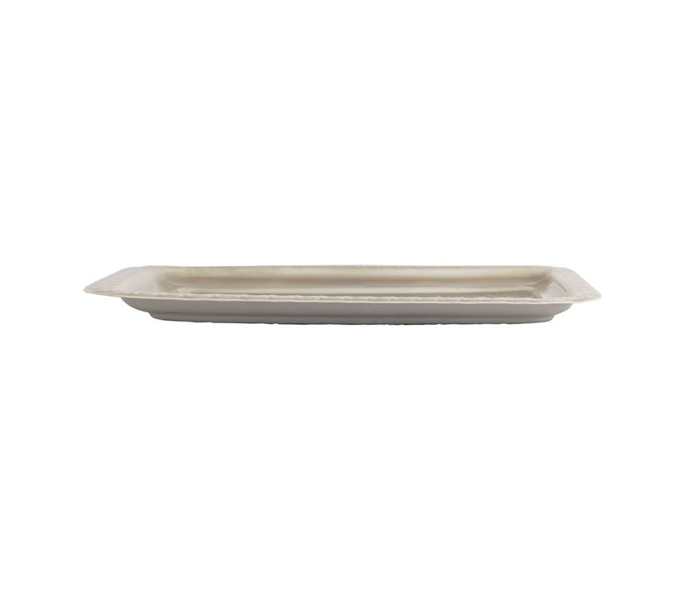 BANDEJA ARABISE GREGE FERRO 26X17CM