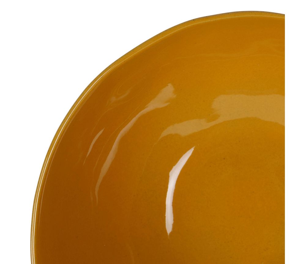 TIGELA DE SALADA JADE CURRY D26XH12.5CM