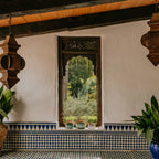 Prato ralador de alho em cerâmica - Grande vintage - Alhambra