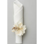 Anel de Guardanapo Flor de Coral Blossom c/ 4 unid