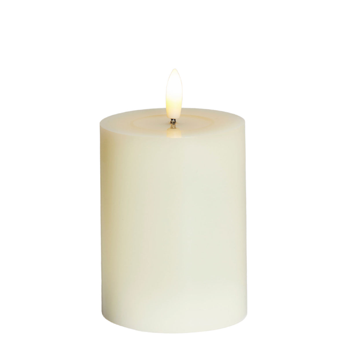 Vela Led Ivory Ø7,5xH10cm
