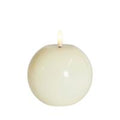 Vela Led Ivory Ø10xH9cm