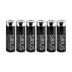 Pilhas AA Sirius 6 PCs.