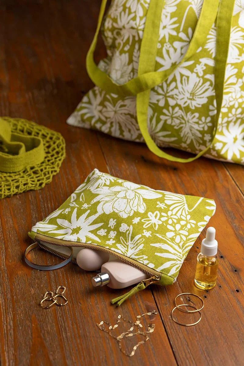 KOSMETIKTASCHE BLOSSOM CHARM GRU