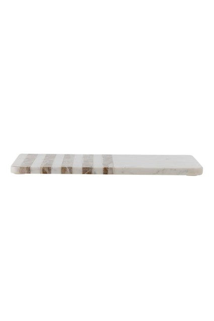Tábua de corte Novelle, branca, mármore C38 x A1,5 x L22,5 cm