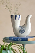 VASO TRUDY CERAMICA BRANCOL19XH19XW7.5 CM