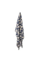 BLANKET SANTENA BLUE COTTON L 1.60XW130CM