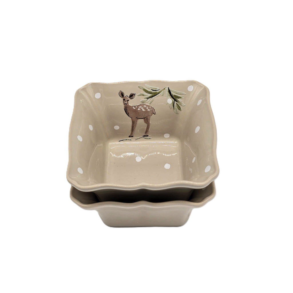 TAÇA COSTA NOVA NATAL 13X13 CM CERVO