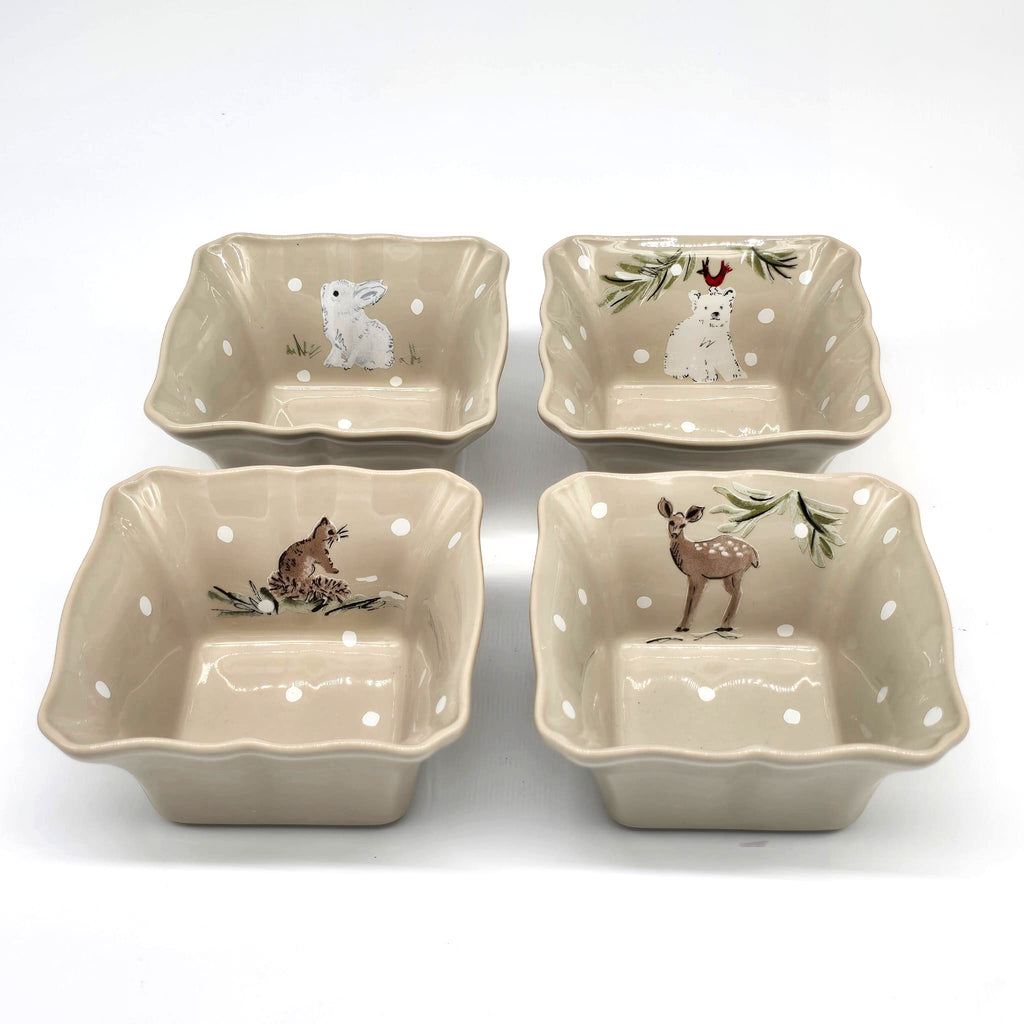 TAÇA COSTA NOVA NATAL 13X13 CM COELHO