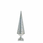 Árvore de decoração Semira 7,5X7,5X26,5 cm. Prata