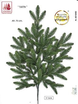 GALHO PINHEIRO ALPINO. 75 cm. Verde