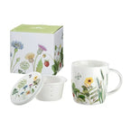 Conjunto Tea for One “Wild Flowers” com bule, xícara e pires Bella Vita