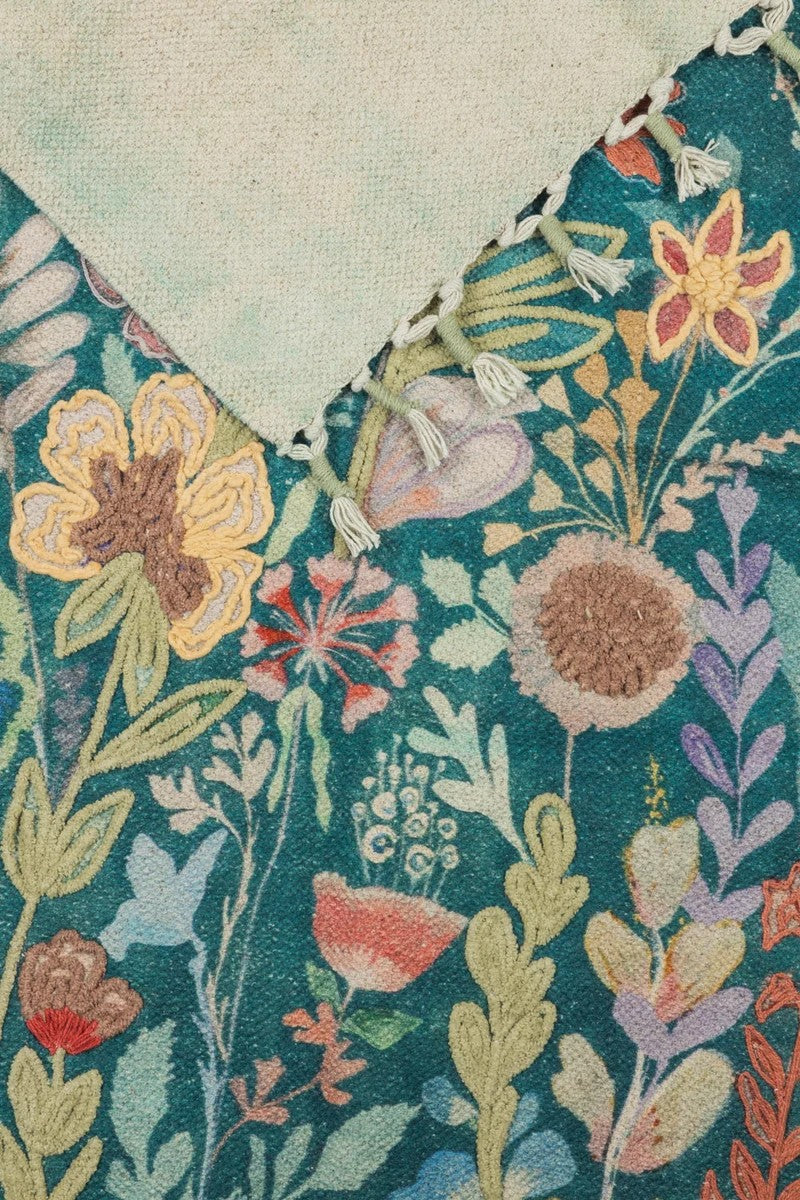Tapete BOTANIC TWIST (colorido) 90 x 60 cm