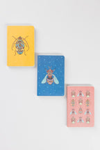 Caderno VIBRANT BEETLE (amarelo)