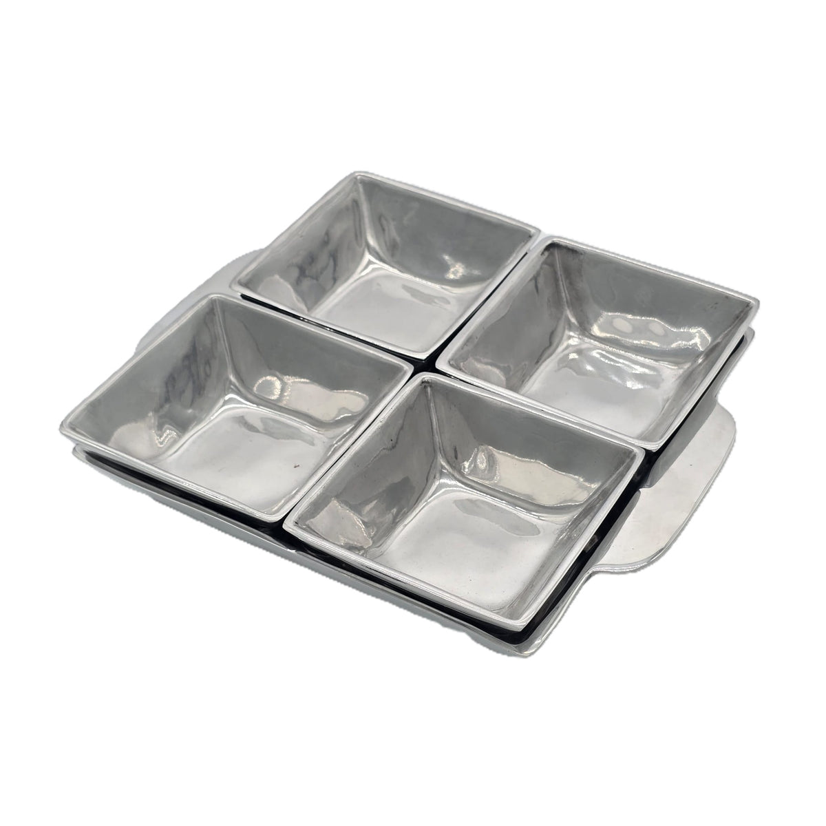 TAÇA QUADRADA 4 PÇS