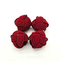 SET OF 4 RED NEST NAPKIN RINGS