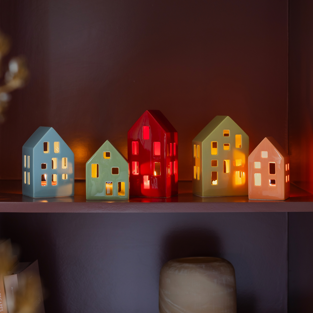 CASA TEALIGHT NYHSVN RED