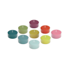 VELA TEALIGHT SYDNEY COLORIDAS CONJ C/9