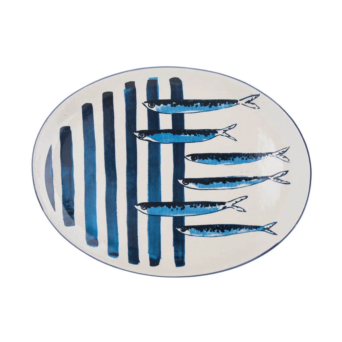 TRAVESSA OVAL TISCAS E PEIXE