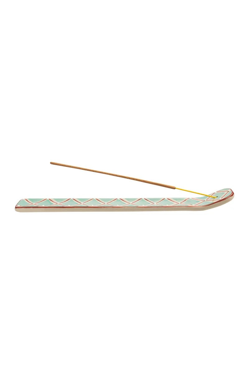 Porta-incenso PORCELANA RETRO FLAIR 25,5 x 3,5 x 2,5 cm