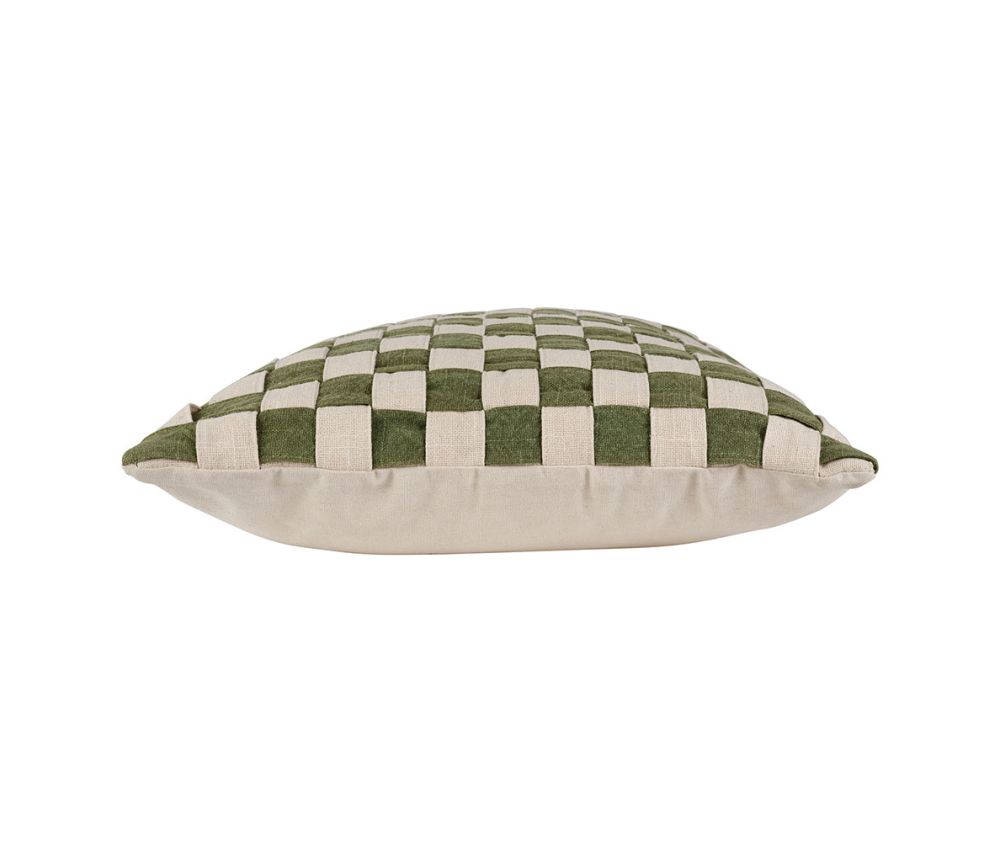 ALMOFADA KAROZ KHAKI 45X45CM