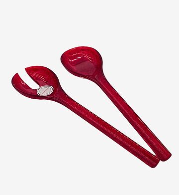 CONJ DE SERV SALADA - 2 PÇS - RED