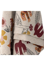 THROW BLANKET MULTI-COLORED COTTON L 1.60XW130CM