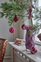 Ornamento Tinkle, Vermelho, Mistura FSC®, Papel