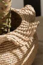 Cesto de sisal natural