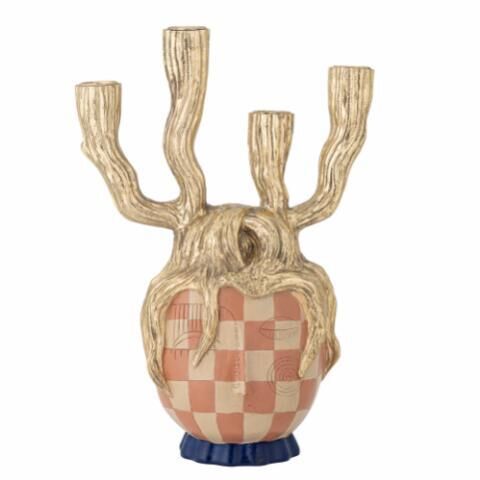CASTIÇAL MEDUSA OURO L22XH32XW15 CM
