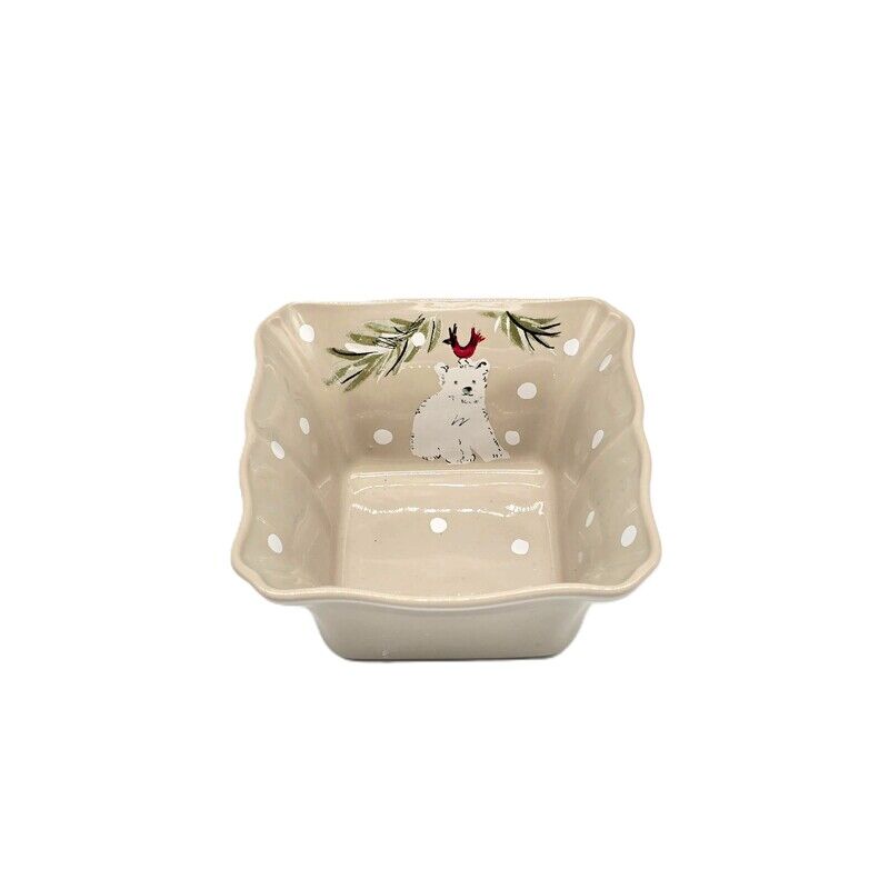 TAÇA COSTA NOVA NATAL 13X13 CM URSO