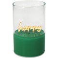 ENFEITE DE LED HAPPY 7X7X10 CM