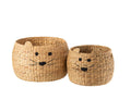 CESTA GAT JACIN AGUA NAT (48x48x36cm) MD