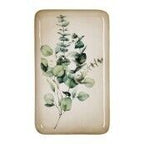 BANDEJA EUCALYPTUS GREEN+OURO 15X25,5CM FERRO