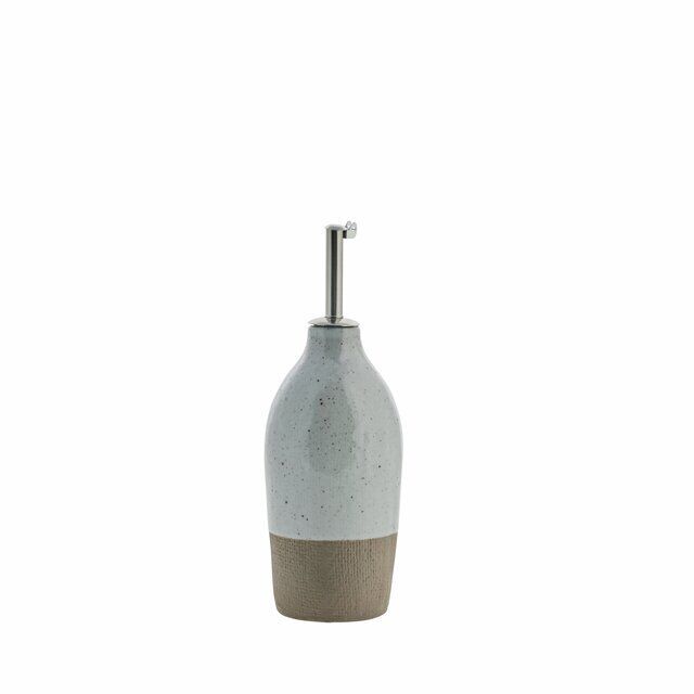 FRASCO DE OLEO KEELMO MARROM E CINZA 7,2 X 7,2 X 14.7 CM