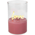 ENFEITE DE LED LOVE 7X7X10 CM