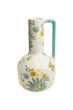 Vaso  PORCELANA PNTAD A MÃO  CHALÉ 14 x 14 x 26,5 cm Cap: 1.500 ml