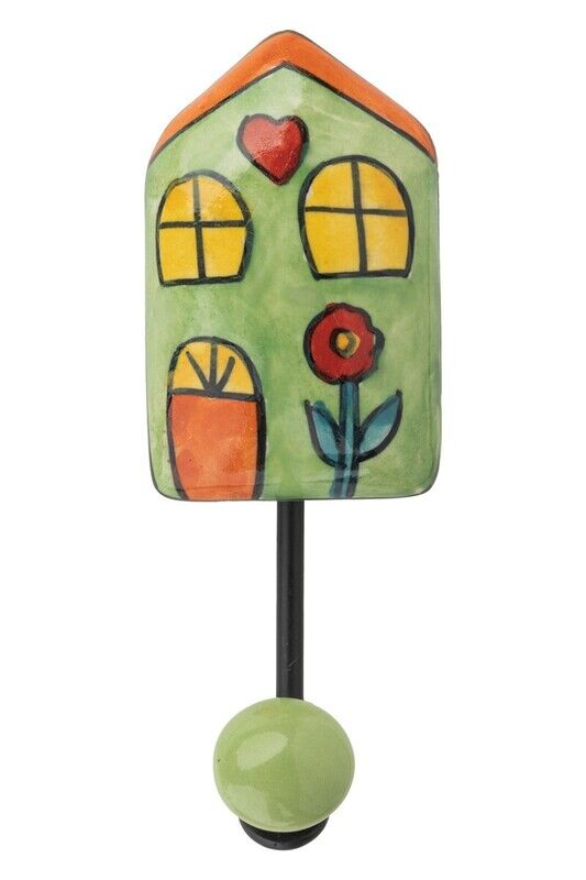 Gancho de parede CASAS FOFAS 12 X 6 CM