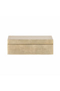 Nenon Box w/Lid, Gold, FSC®100%, MDF L15,5xH5xW11 cm