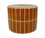 MESA DE CENTRO KAROZ AMARELO MOSTARDA D423XH34 CERÂMICA