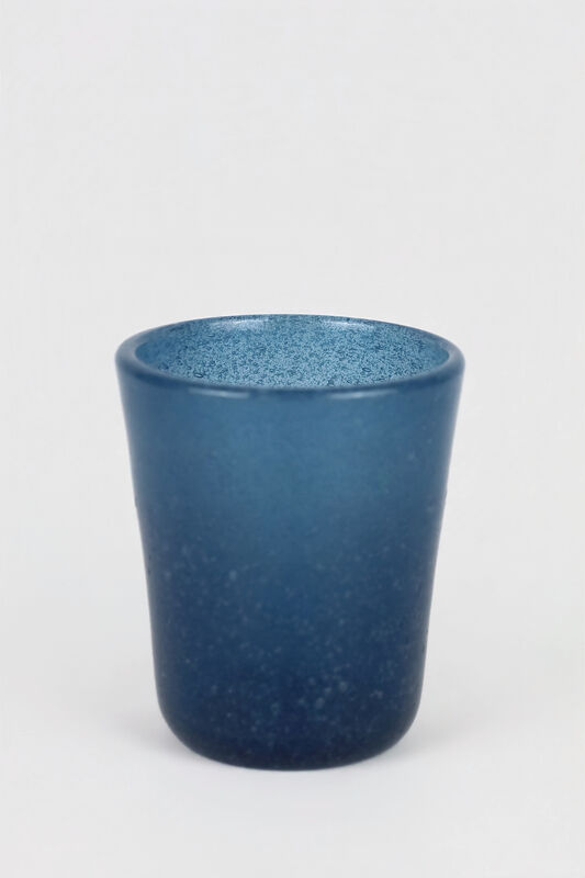 CONJ 6 COPO VIDROS - DEEP BLUE.