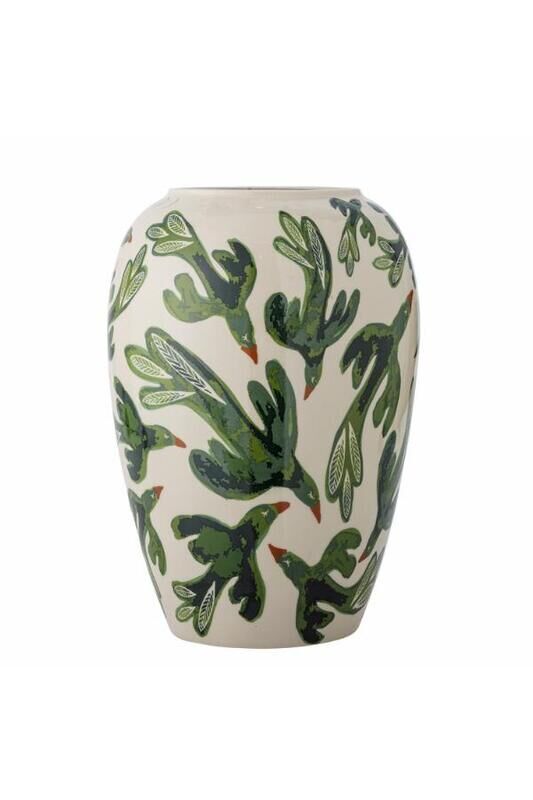 Vaso Birdliva, Multicolorido, em Grés
