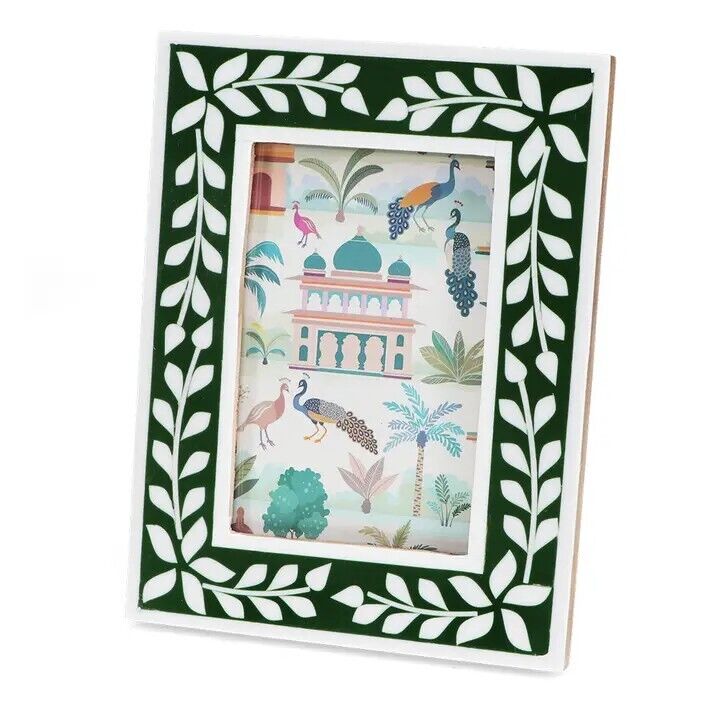 Moldura de resina (3,5" X 5,5") - Verde