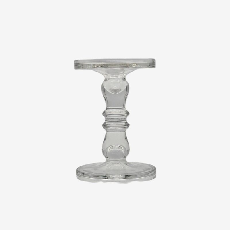 CASTIÇAL VIDRO ANEL 19 CM